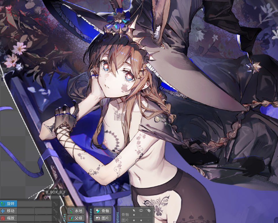 【付费MOD发布】阿米娅（医疗）皮肤1动态MOD包-媚黑版